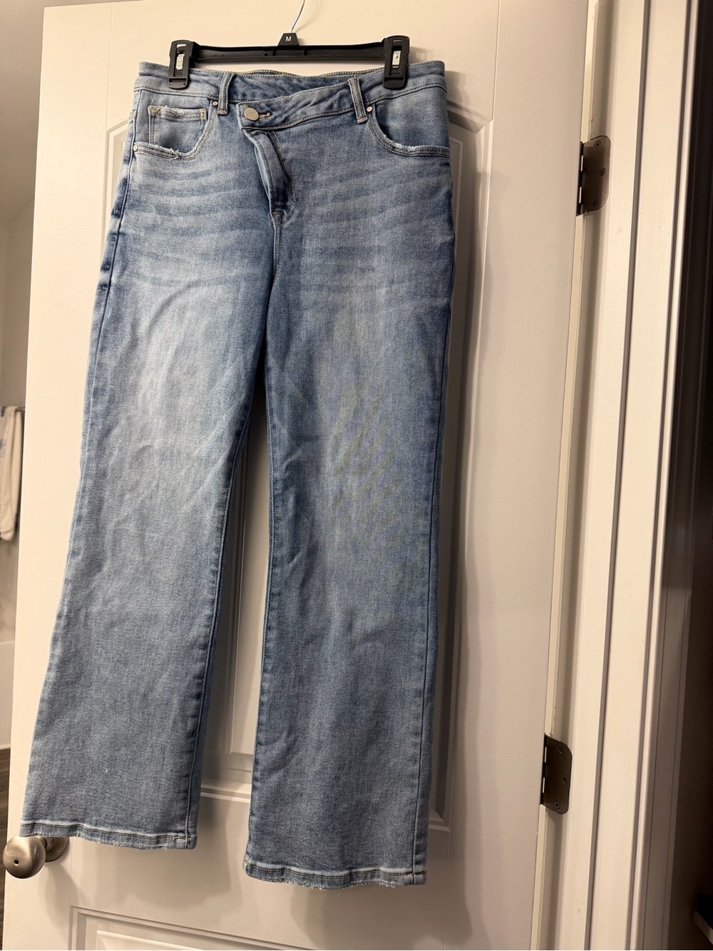 Risen Light Blue Women's Straight-Leg Jeans size 13